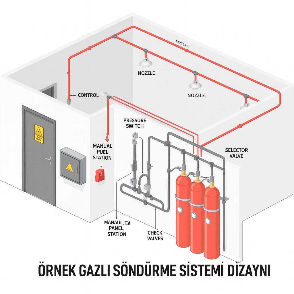yangın söndürme sistemi