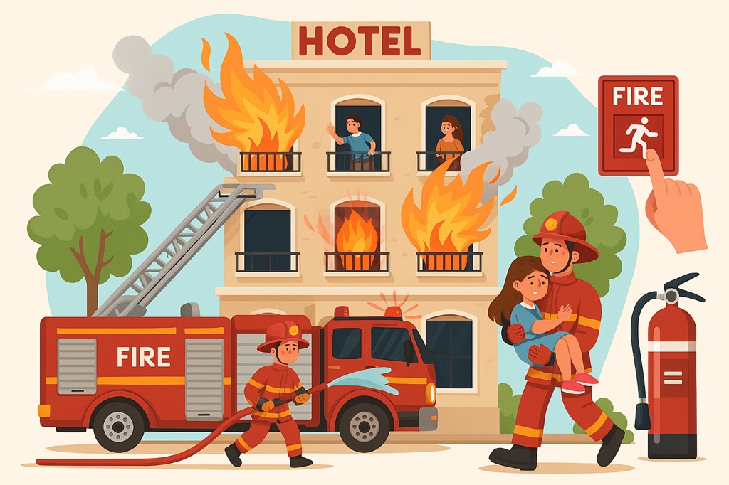 otel yangın güvenliği