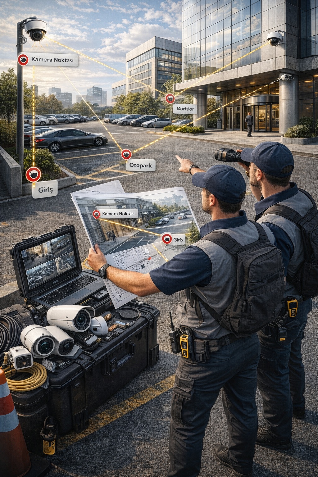 güvenlik kamera sistemi