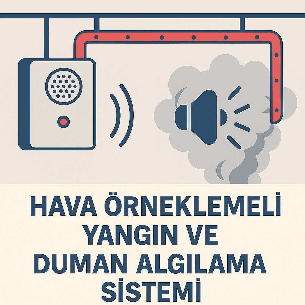 hava örneklemeli yangın dedektörü