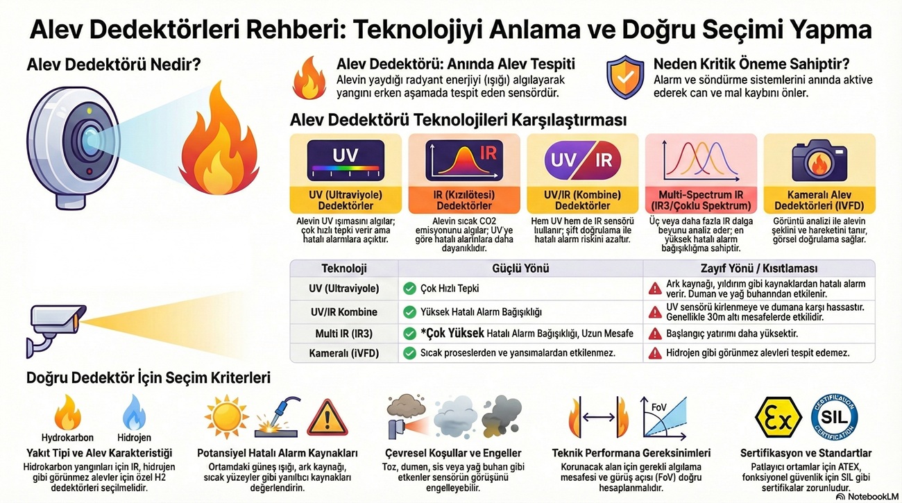 alev dedektörü rehberi