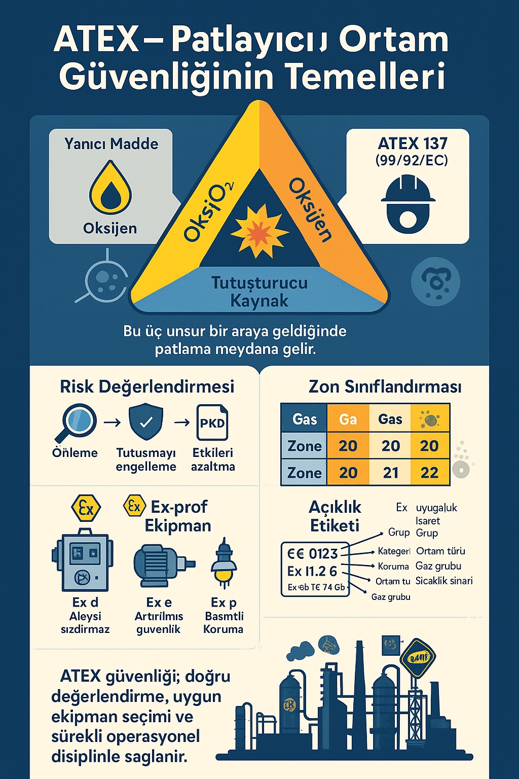 atex patlayıcı ortam