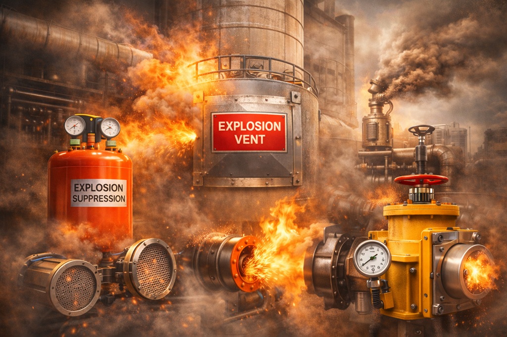 toz patlama önleme sistemleri