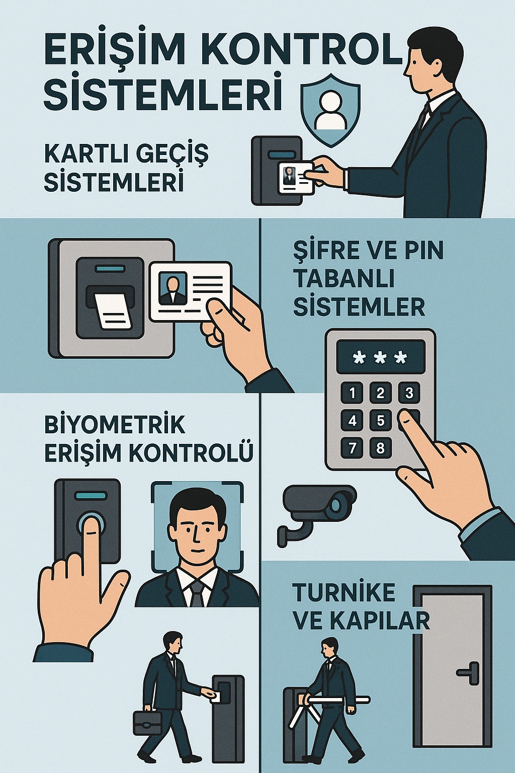 erişim kartlı geçiş kontrol sistemleri