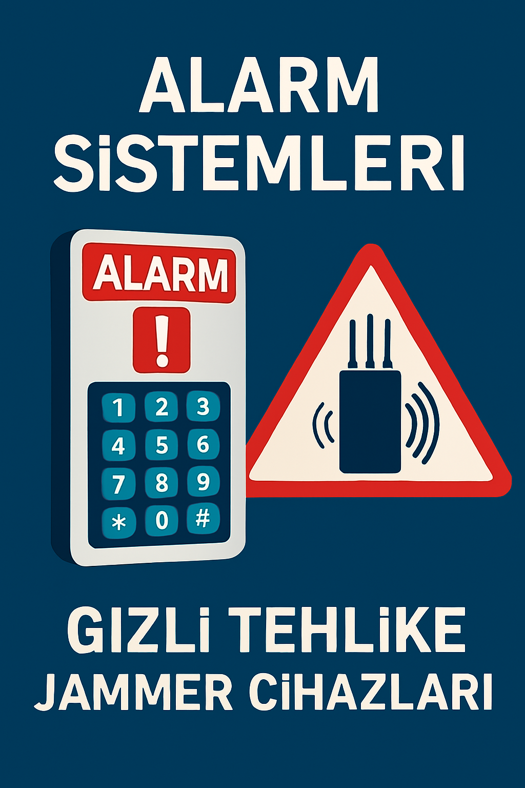 kablosuz güvenlik sistemleri ve jammer cihazları