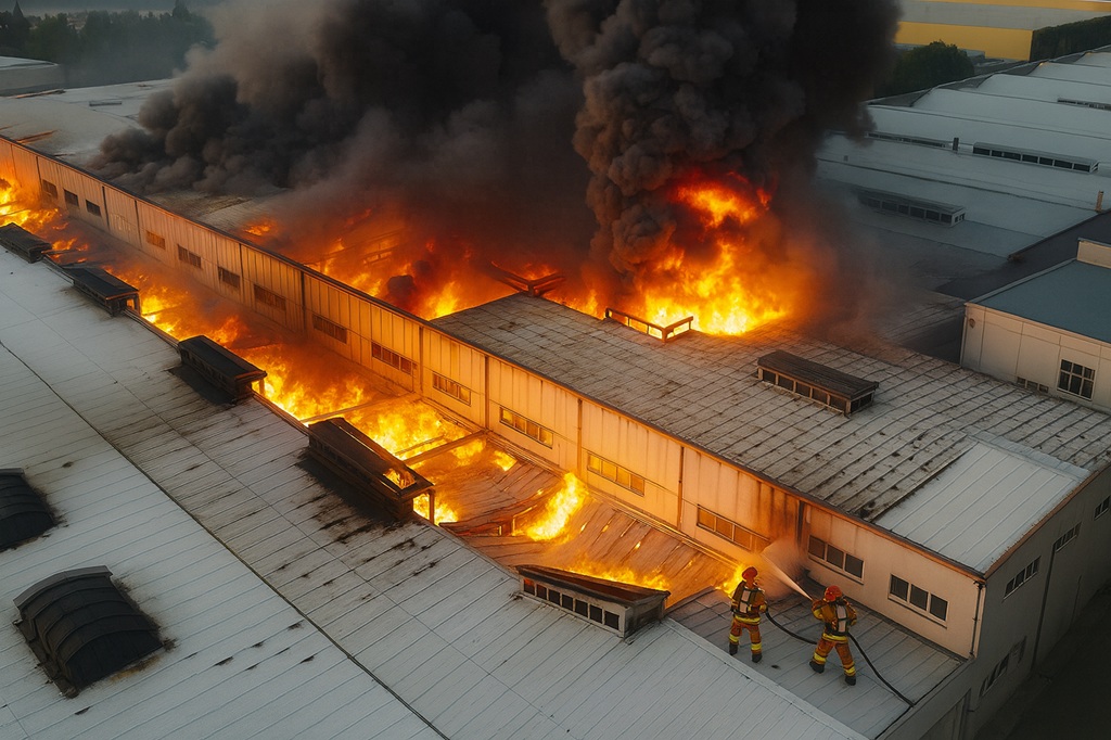 fabrika yangınları