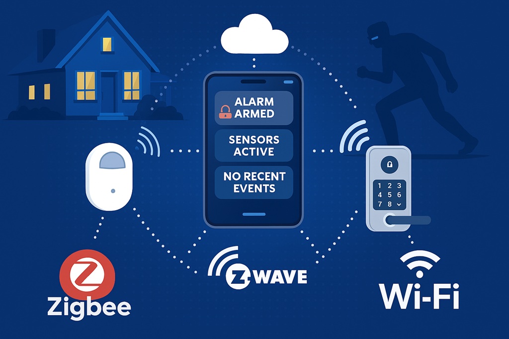 Zigbee, Z-Wave, Wi-Fi iletişim protokolleri