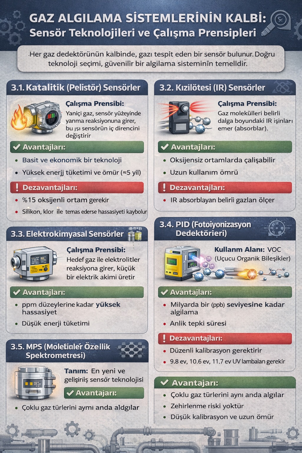 endüstride gaz algılama endüstride gaz algılama