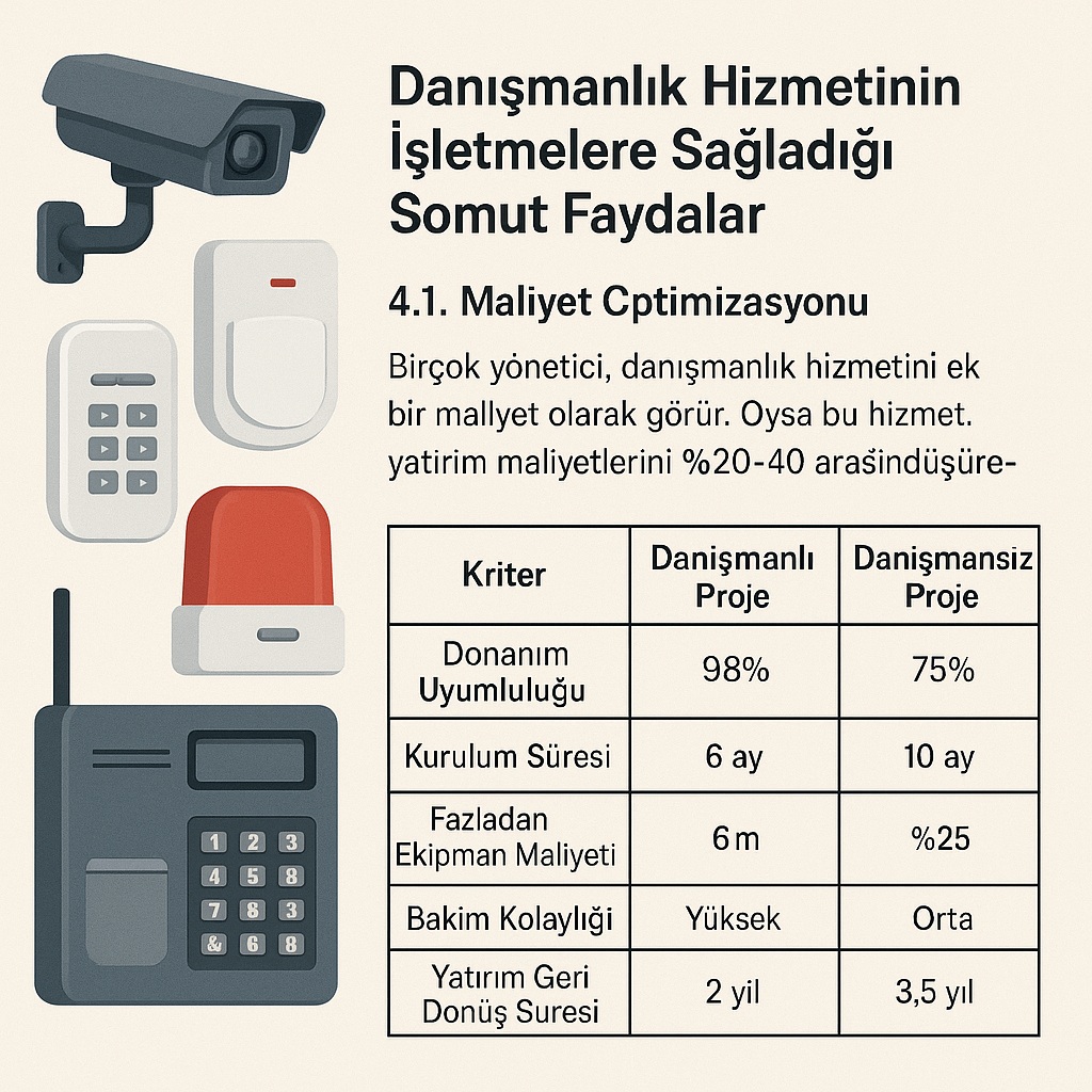 güvenlik danışmanlık faydaları