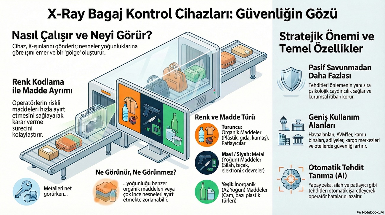 x-ray bagaj kontrol cihazları