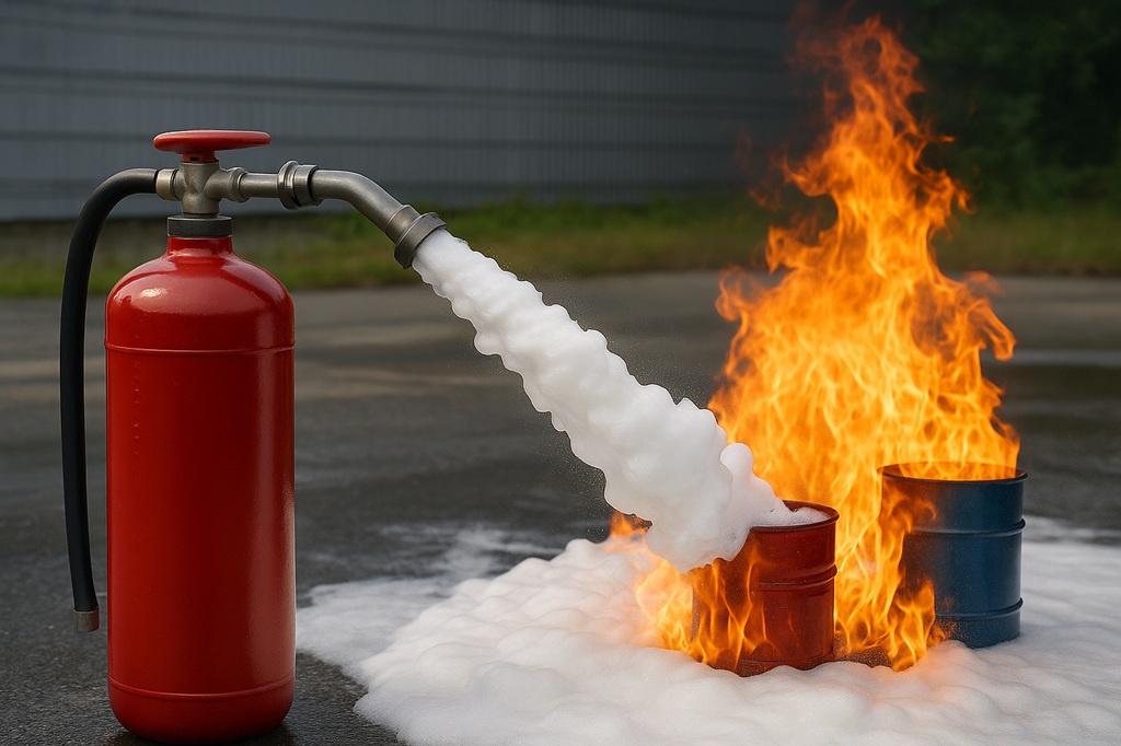 köpüklü yangın söndürme sistemleri