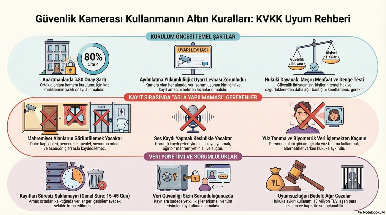kvkk işyeri güvenlik kameraları kullanılır mı kvkk işyeri güvenlik kameraları kullanılır mı