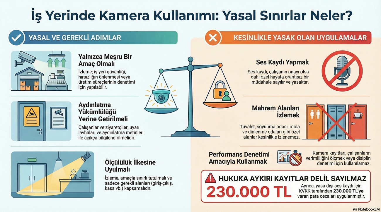 kvkk güvenlik kamerası kuralları