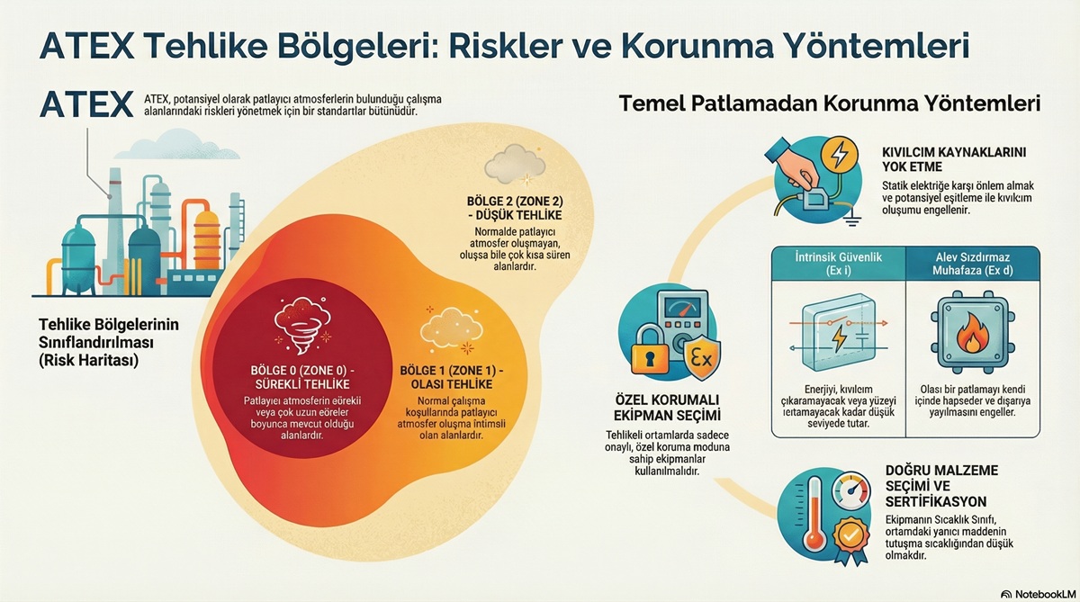 atex patlayıcı ortam güvenliği