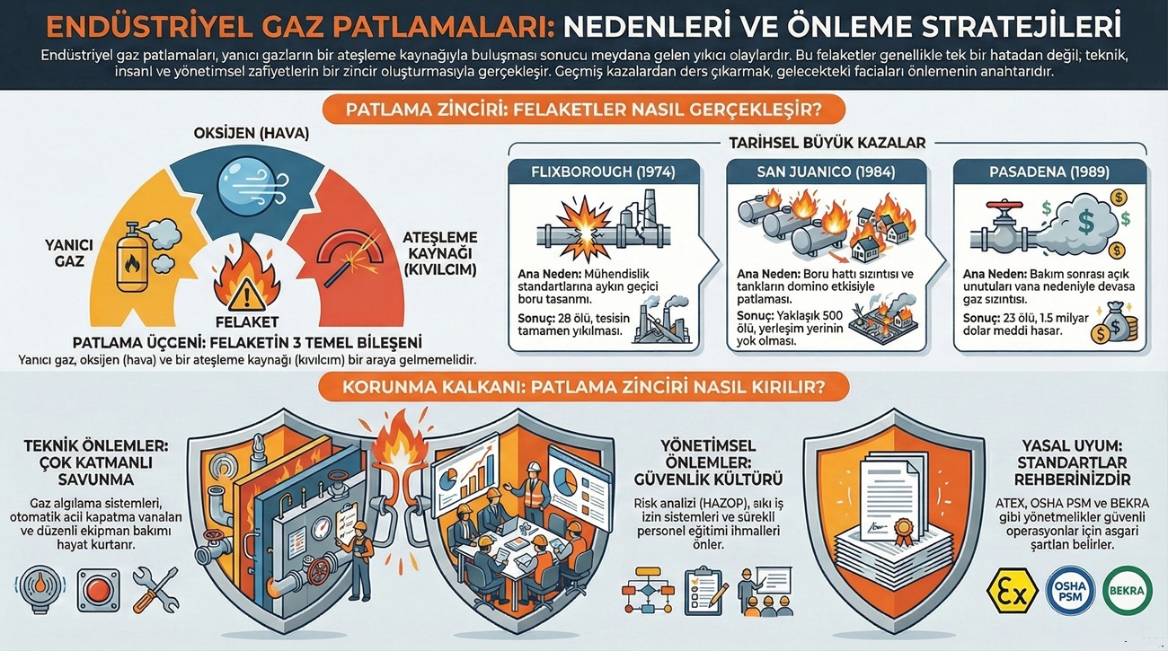 endüstriyel patlama güvenlik çözümleri