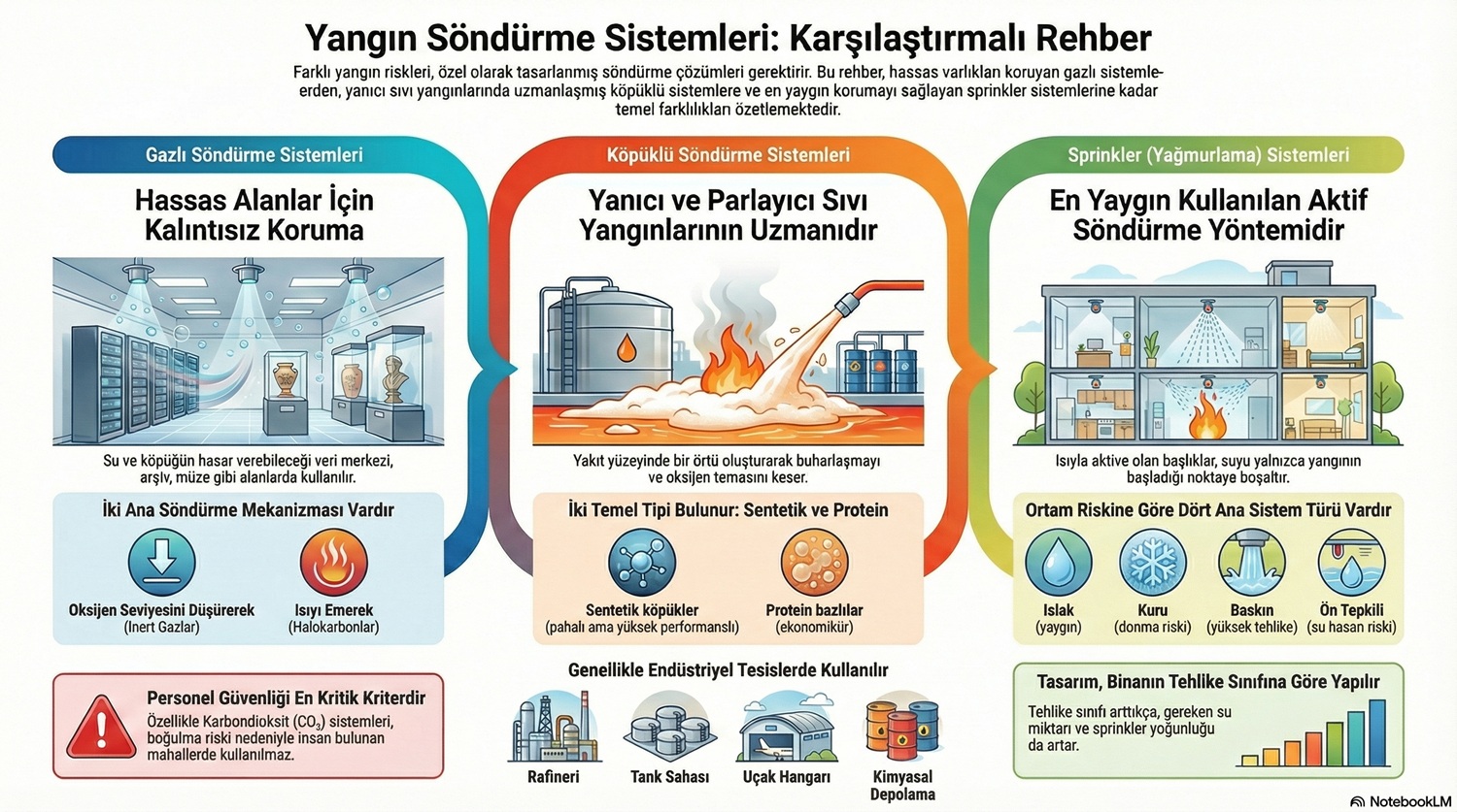 yangın söndürme teknolojileri