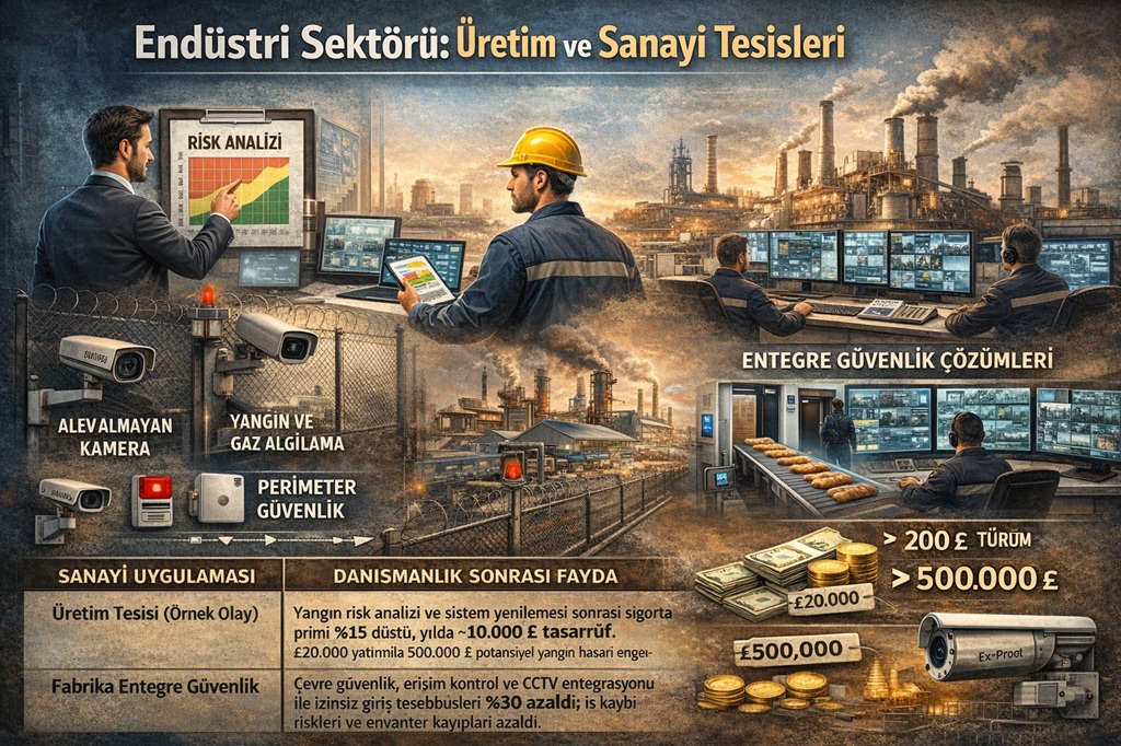 endüstriyel tesis yangın güvenlik danışmanlığı