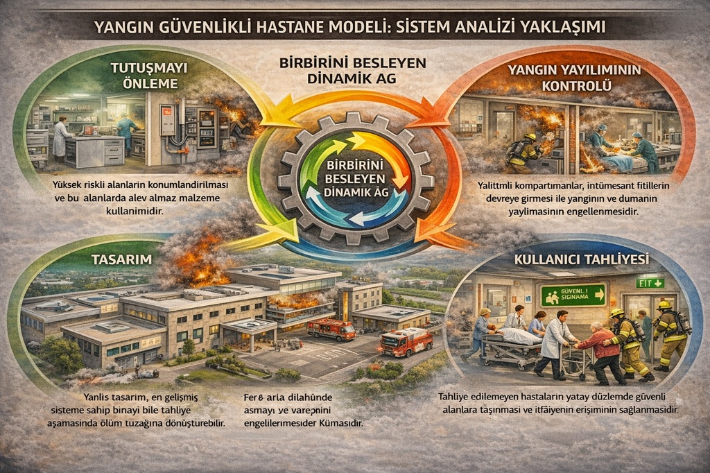 hastane yangın güvenliği tahliye