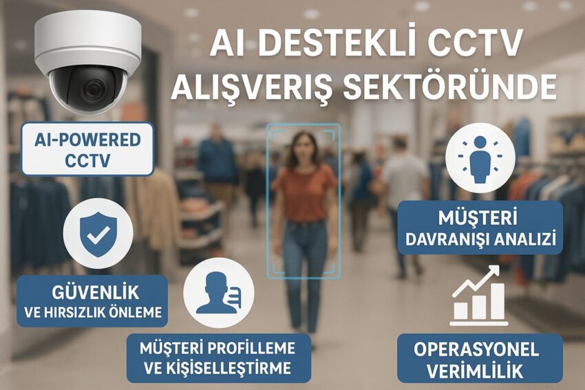 Alışveriş Sektöründe Yapay Zeka Destekli CCTV Kamera Sistemleri