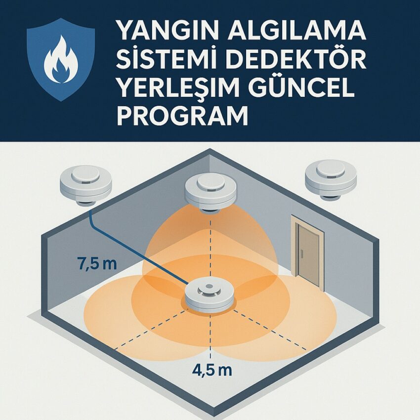 Yangın Algılama Sistemi Dedektör Yerleşim Programı