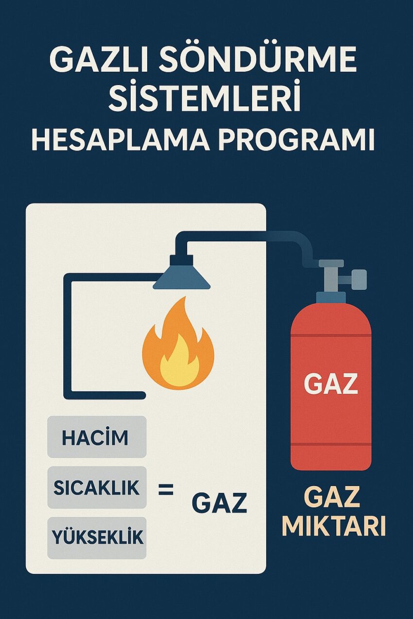 Gazlı Söndürme Sistemleri Hesaplama Programı