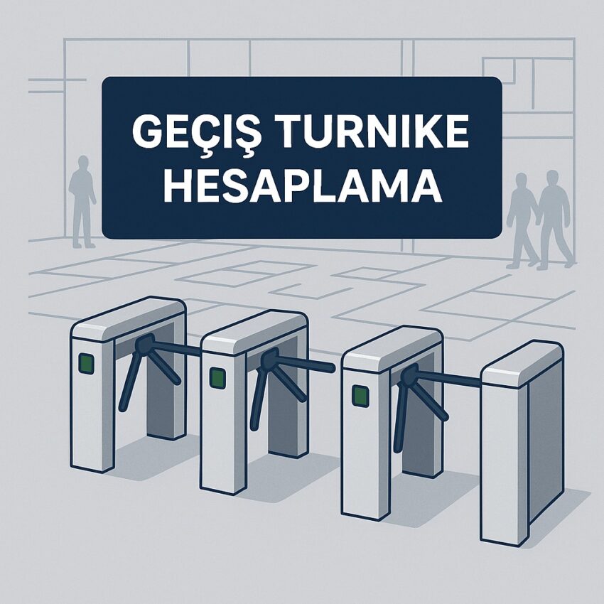 Geçiş Turnike Sayısı Hesaplama Programı