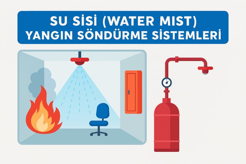 Su Sisi (Water Mist) Yangın Söndürme Sistemleri