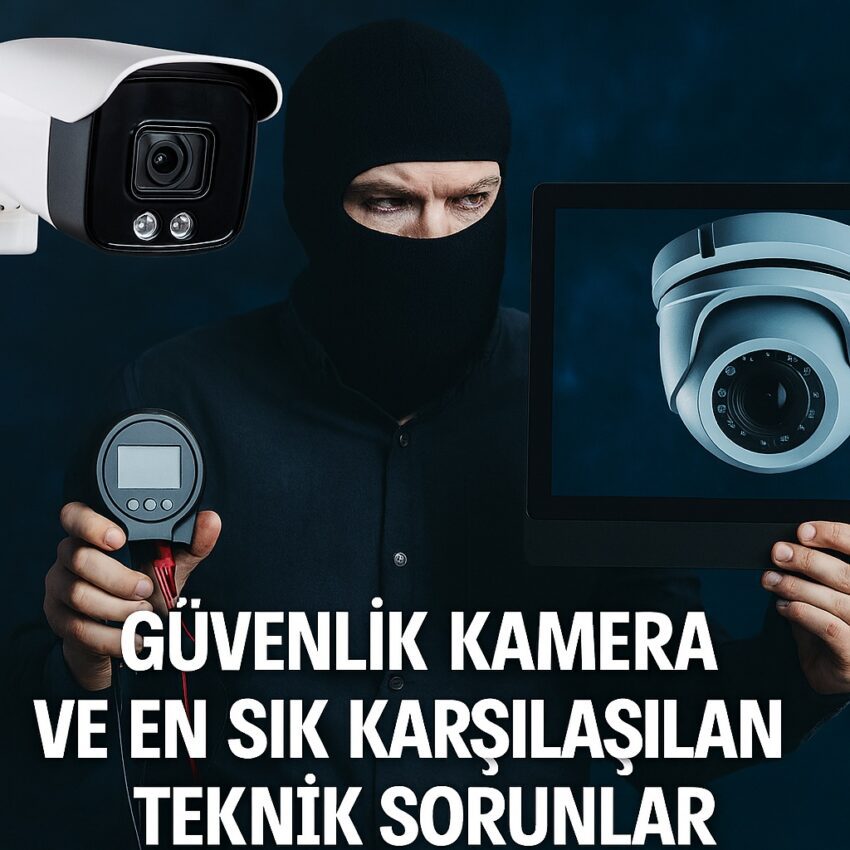 Güvenlik Kamera ve En Sık Karşılaşılan 4 Teknik Sorun ile Çözümü
