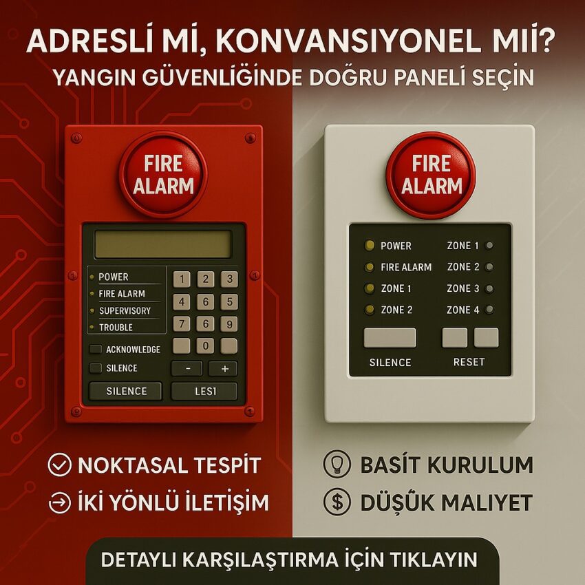 Yangın Alarm Sistemi Panelleri Hakkında Bilgiler.
