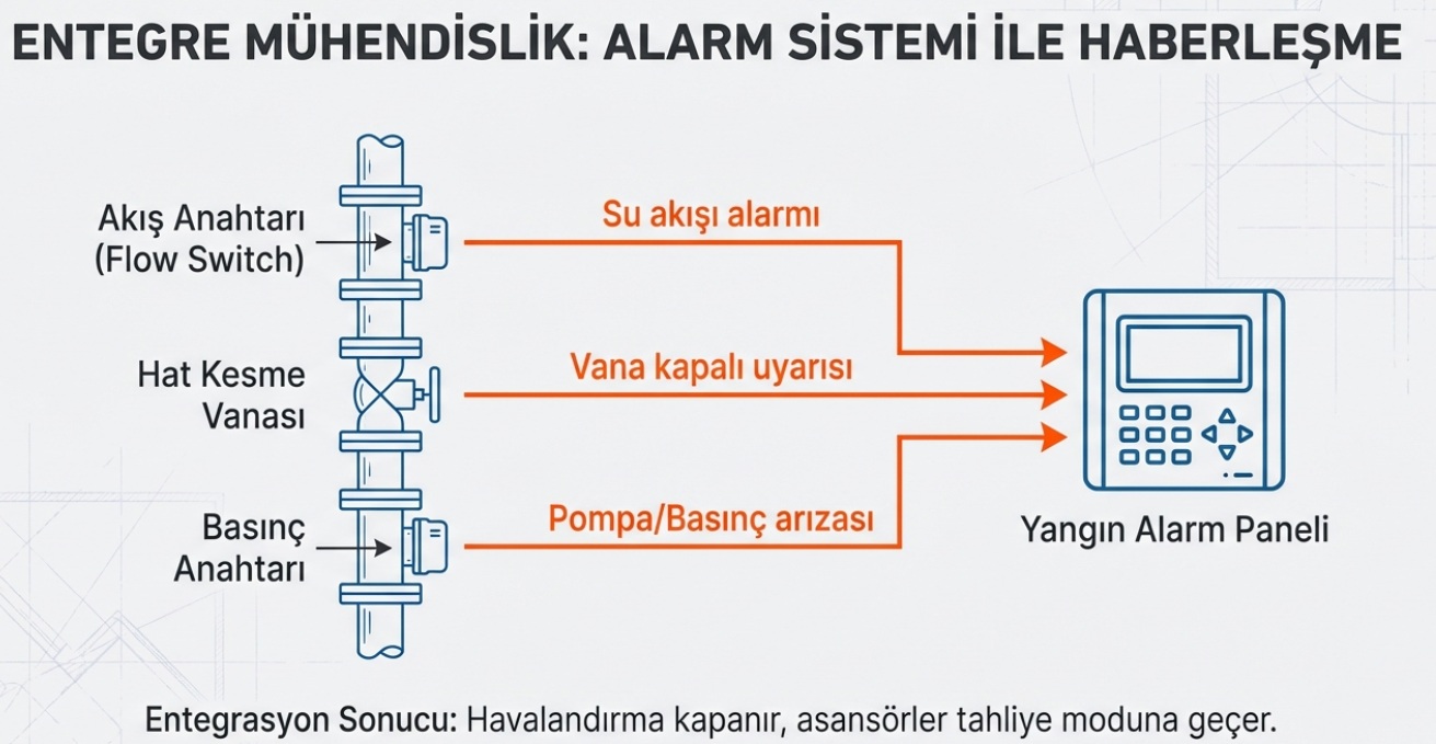 sprinkler sistemi entegrasyon
