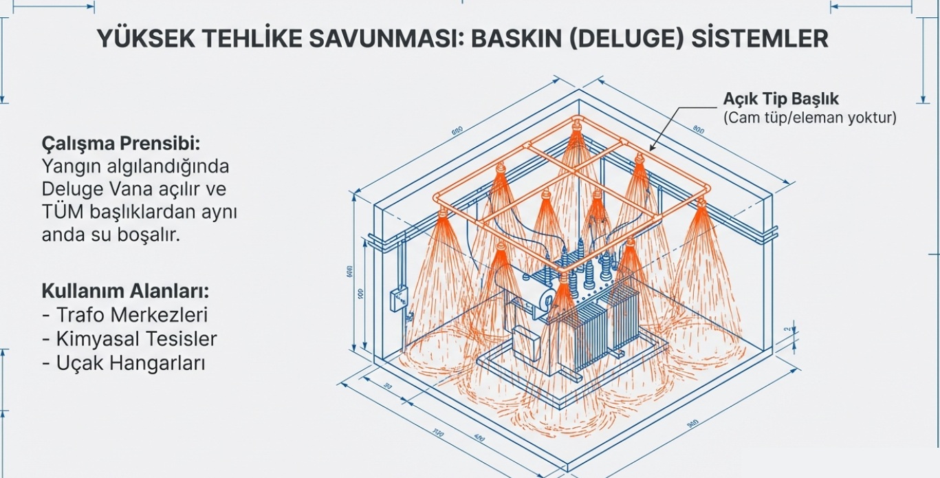sprinkler yangın güvenliği