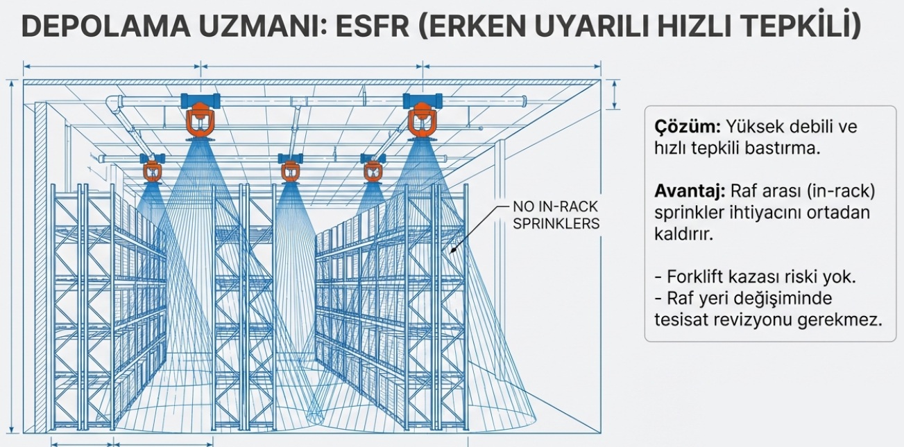 esfr sprinkler sistemi