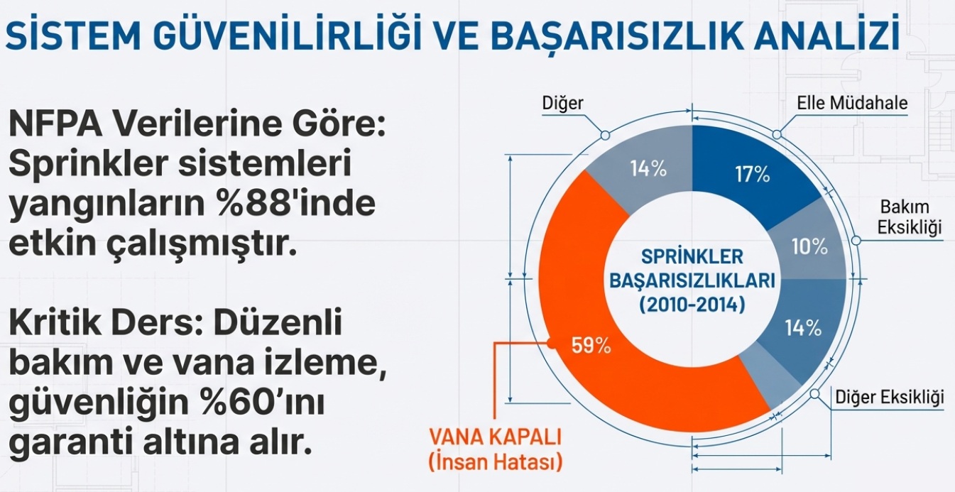 sprinkler sistemi yangın söndürme