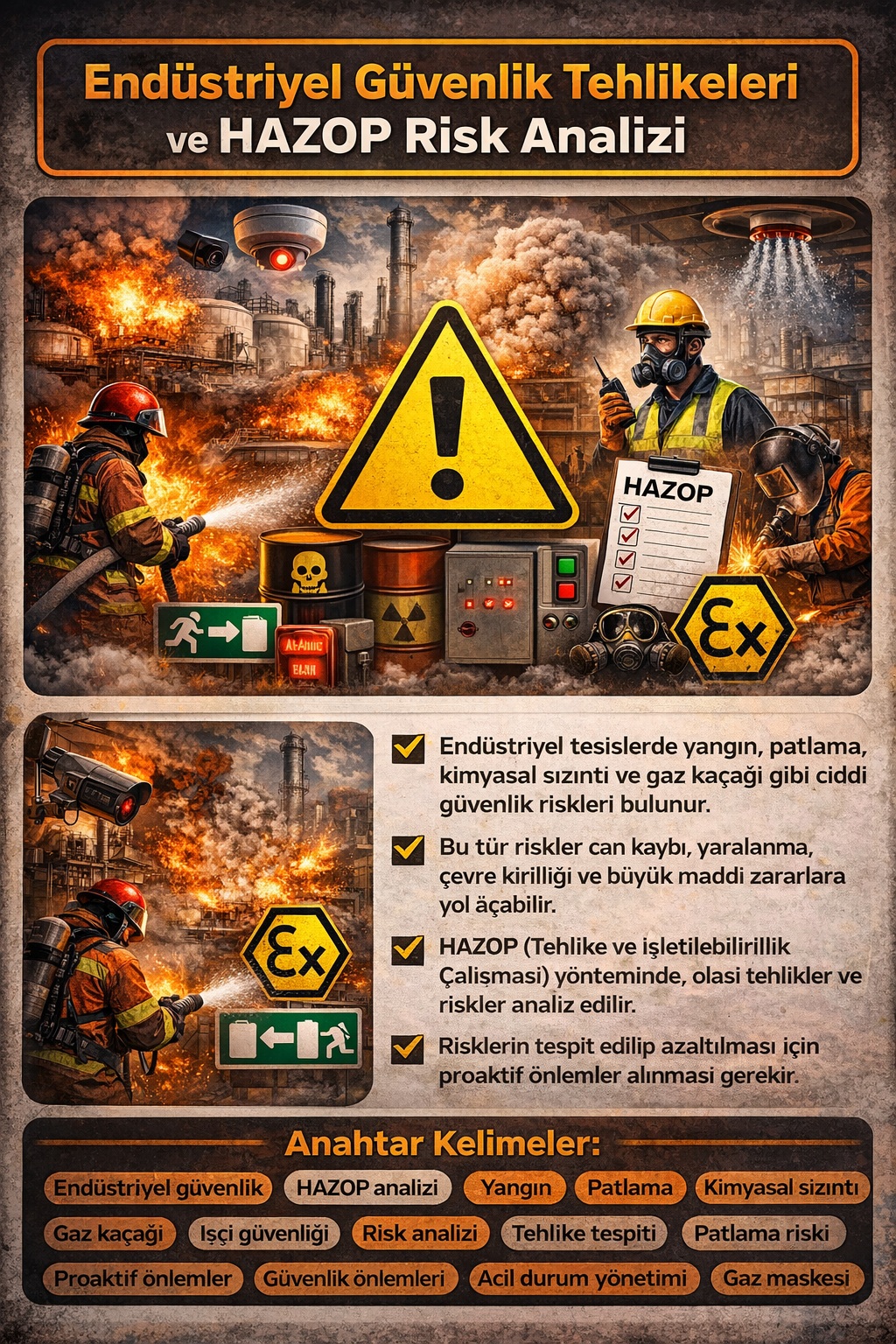 endüstriyel yangın ve patlama güvenliği endüstriyel yangın ve patlama güvenliği
