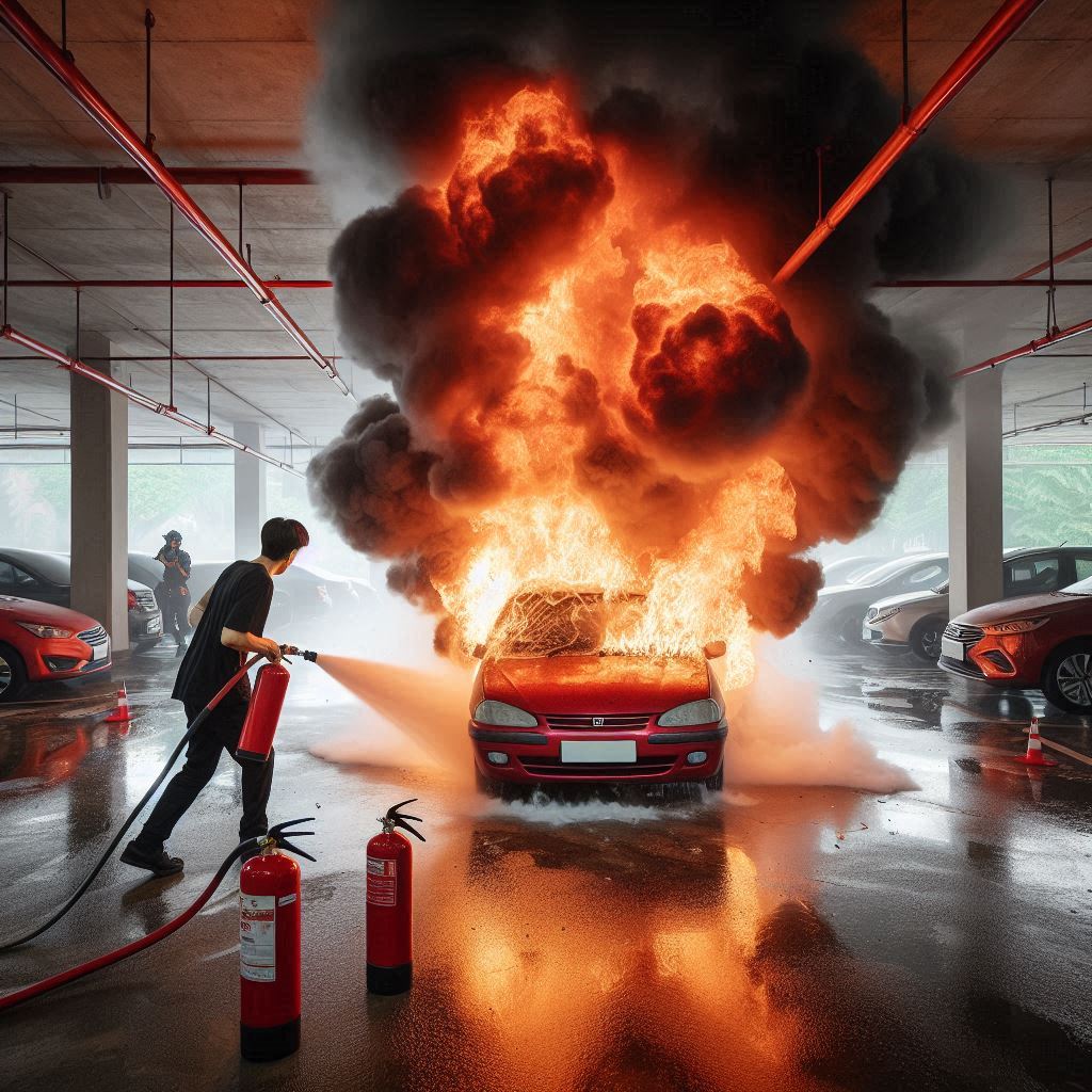 Elektrikli Araçlar Ve Araçlarda Yangın Güvenliği