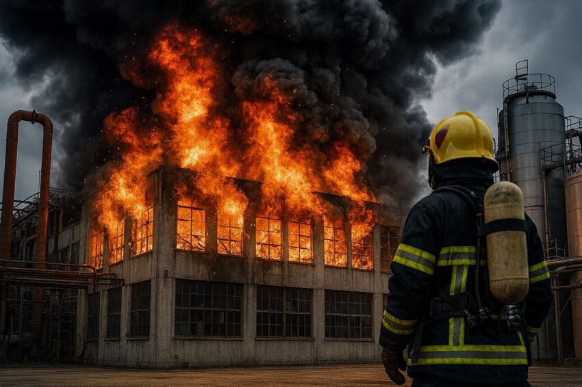 Fabrika Yangınları Hakkında Şaşırtıcı Gerçekler.