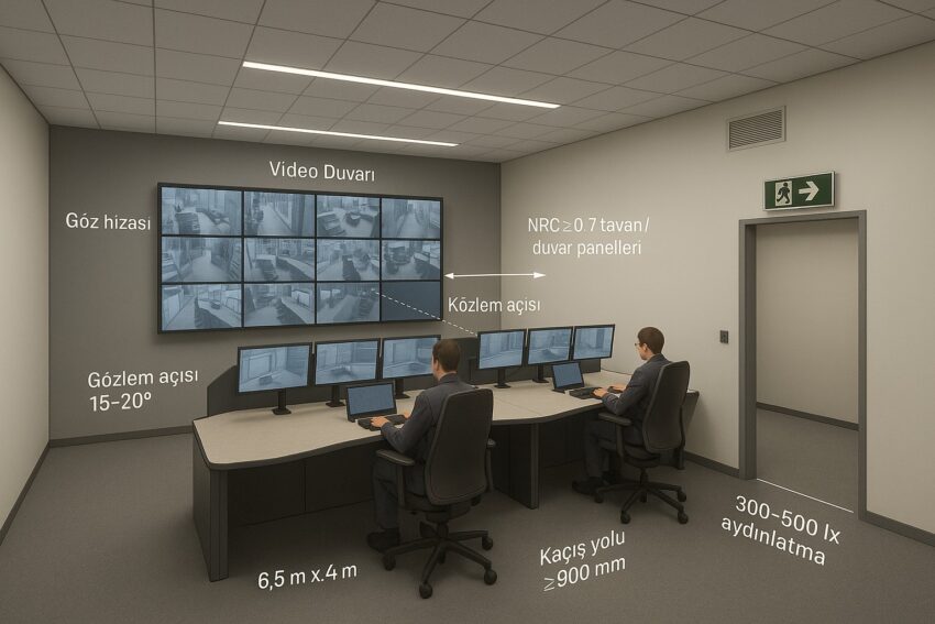 CCTV Güvenlik Kamera İzleme Merkezi Tasarımı Nasıl Olmalıdır?