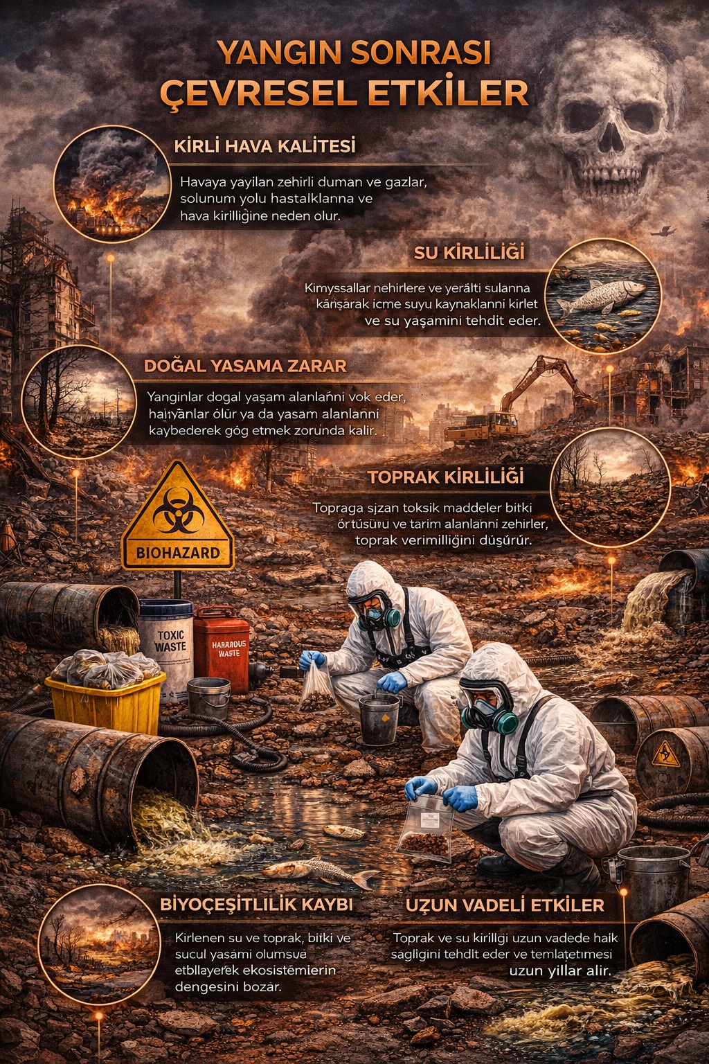 yangın sonrası hava su etkileri yangın sonrası hava su etkileri