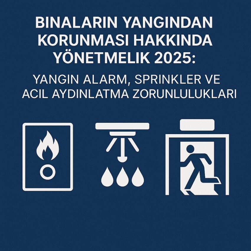 Binanızda Hangi Yangın Güvenlik Sistemleri Zorunlu?