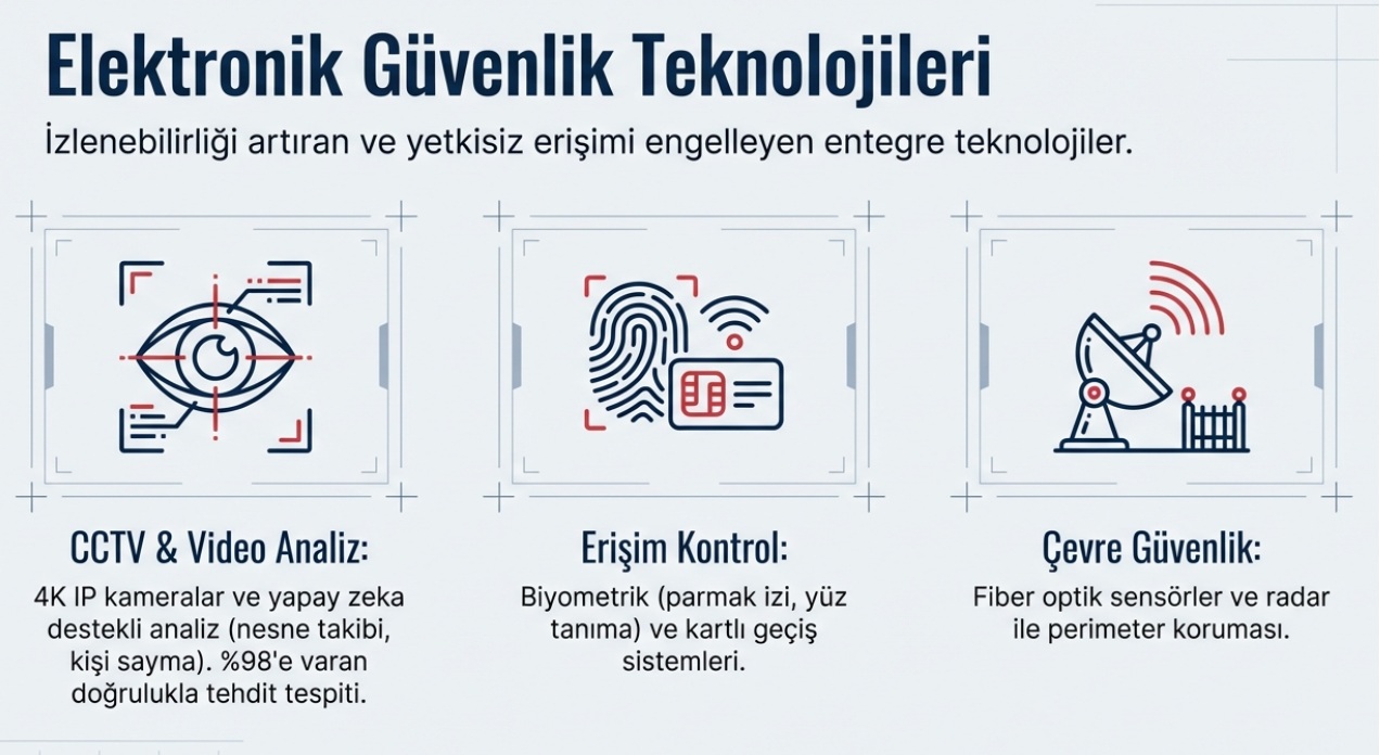 elektronik güvenlik teknolojileri