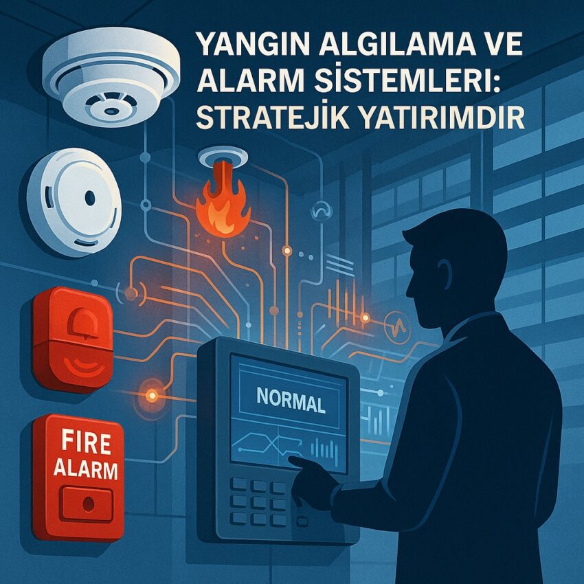 Yangın Algılama ve Alarm Sistemleri Stratejik Yatırımdır.
