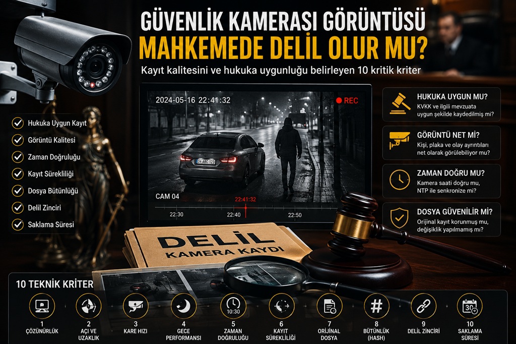 güvenlik kamera delil midir güvenlik kamera delil midir