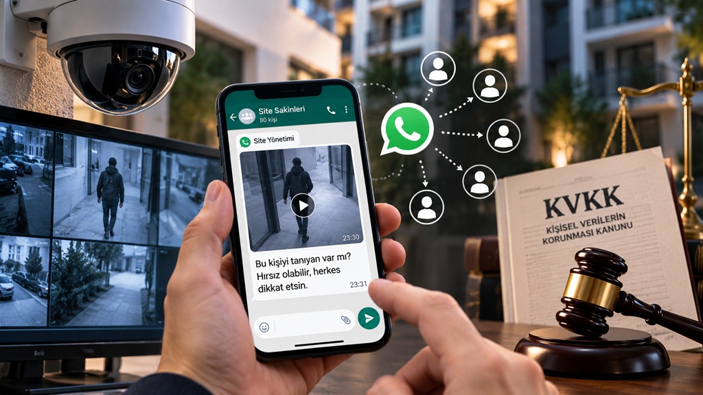 Güvenlik Kamerası Görüntülerini WhatsApp'ta Paylaşmak